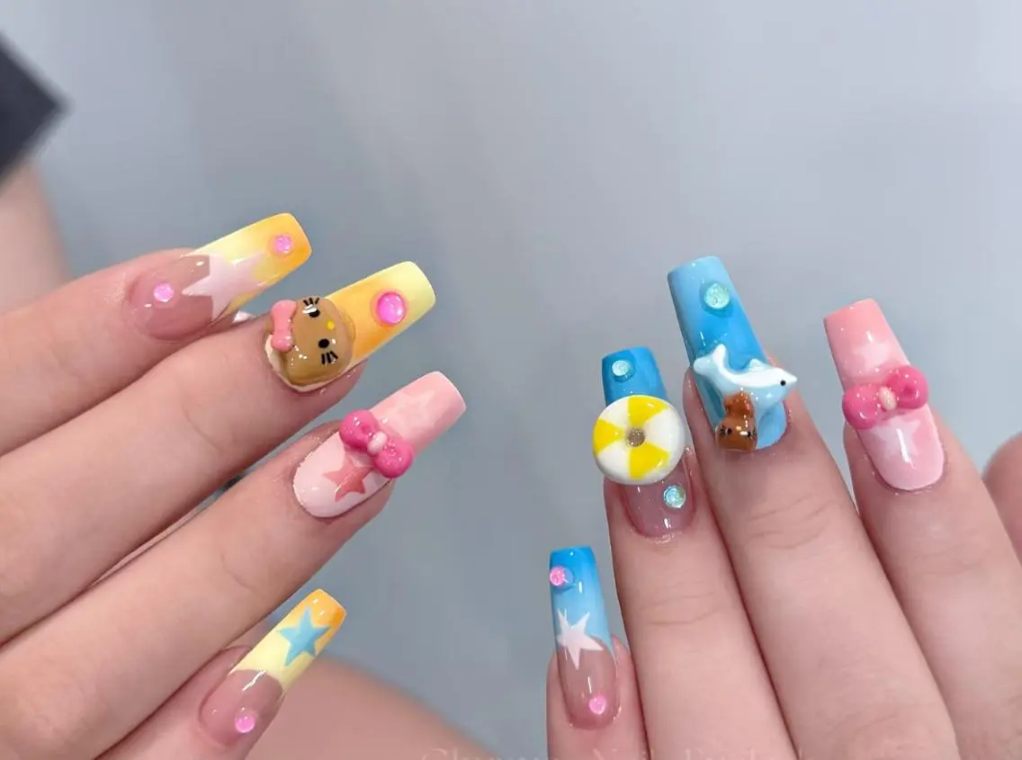 ネイル ハンドネイル ハンドケア 🍑 momo_nailのネイルデザイン