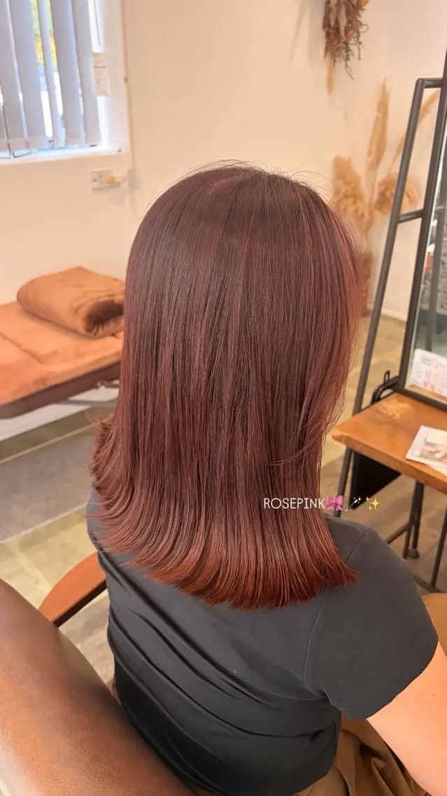 ミディアム bisou kumiのヘアスタイル