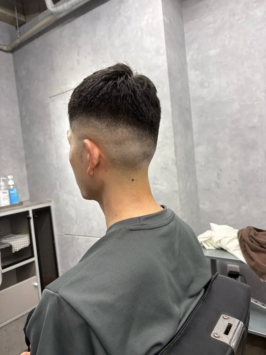 ショート メンズ カット パーマ 本間 颯太のヘアスタイル