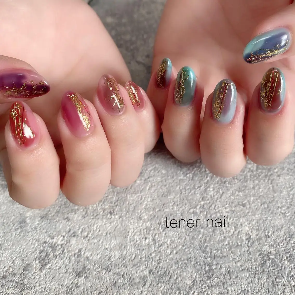 ネイル ニュアンスネイル テネルネイル tener nailのネイルデザイン