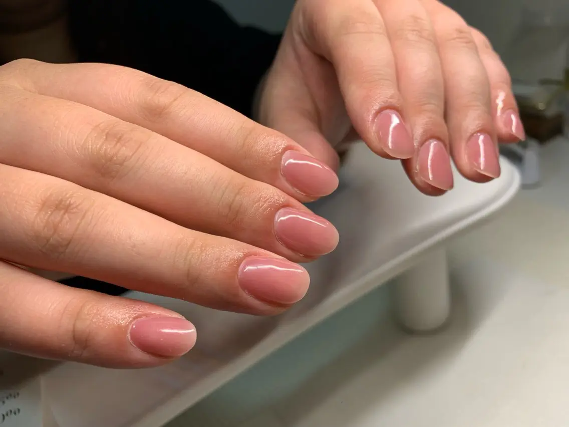 ネイル ワンカラーネイル ハンドネイル ANA.CHUO NAILSのネイルデザイン