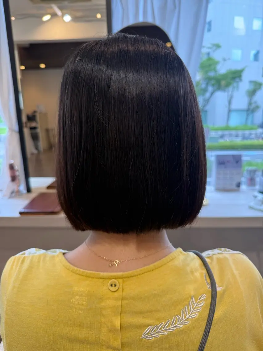 ショート ボブ 山田 もものヘアスタイル