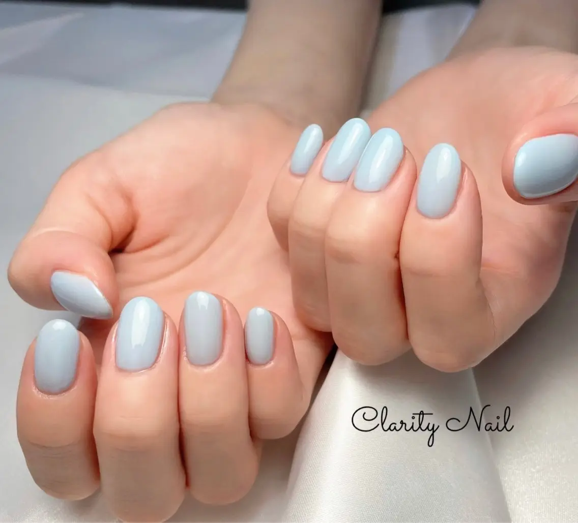 ネイル ワンカラーネイル ハンドネイル Clarity Nailのネイルデザイン