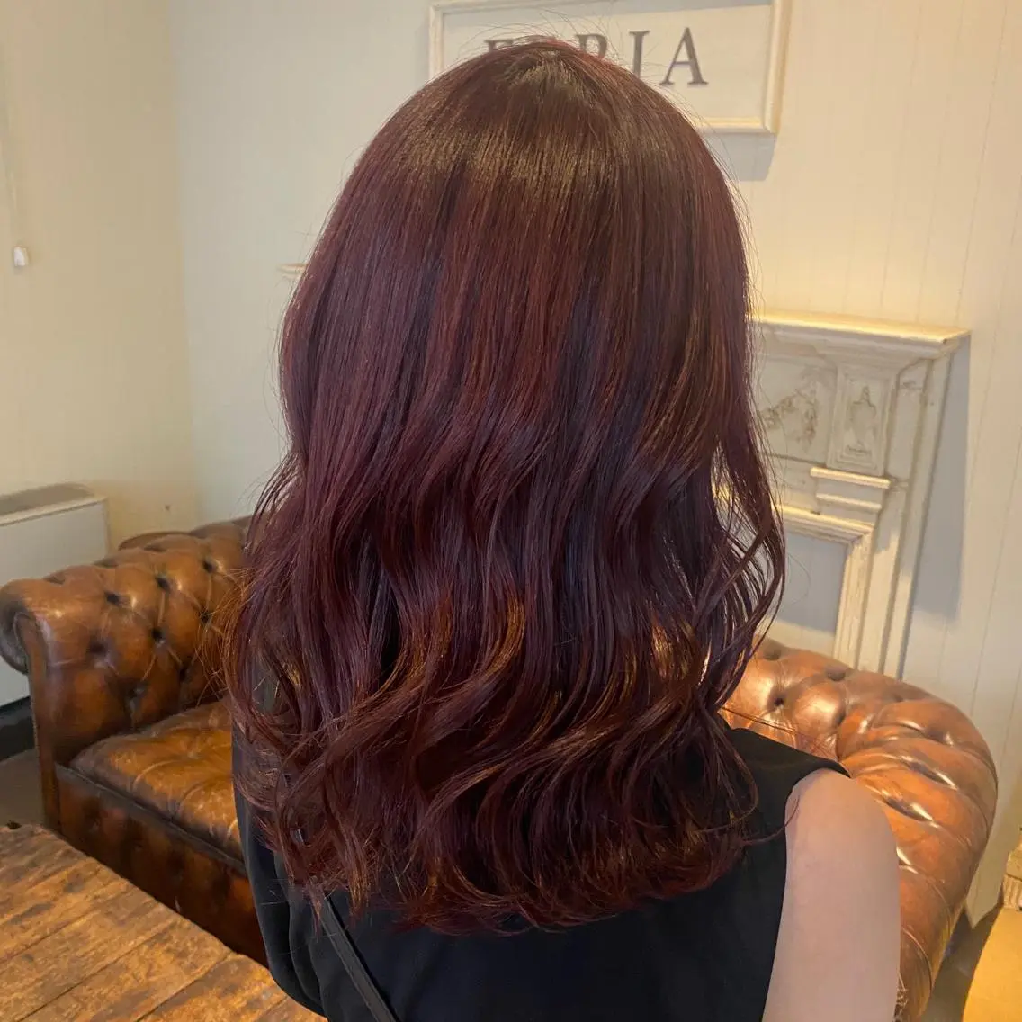 ミディアム カラー FERIA梅田🖤 透明感カラー🎀のヘアスタイル