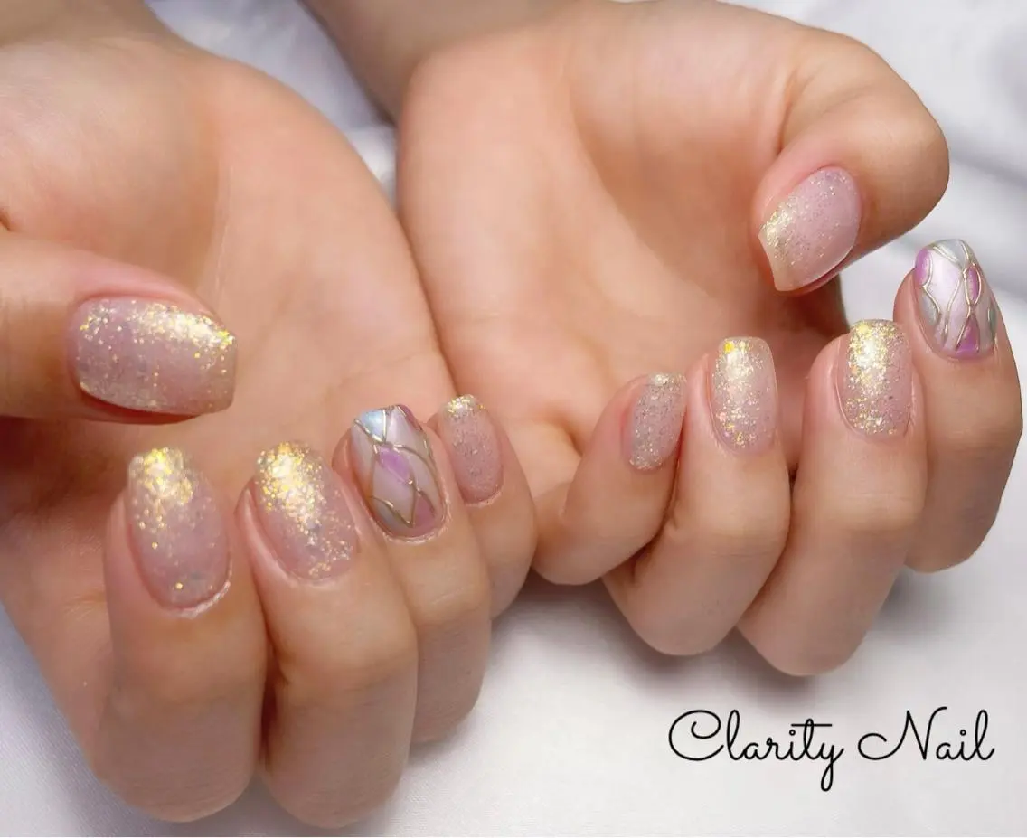 ネイル アートネイル 持ち込み ハンドネイル Clarity Nailのネイルデザイン