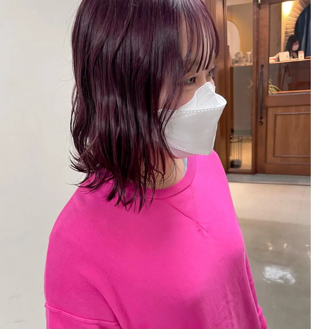 ミディアム カラー パーマ ヘアアレンジ マツエク・マツパ アイブロウ テラ mimi.のマツエク・マツパデザイン