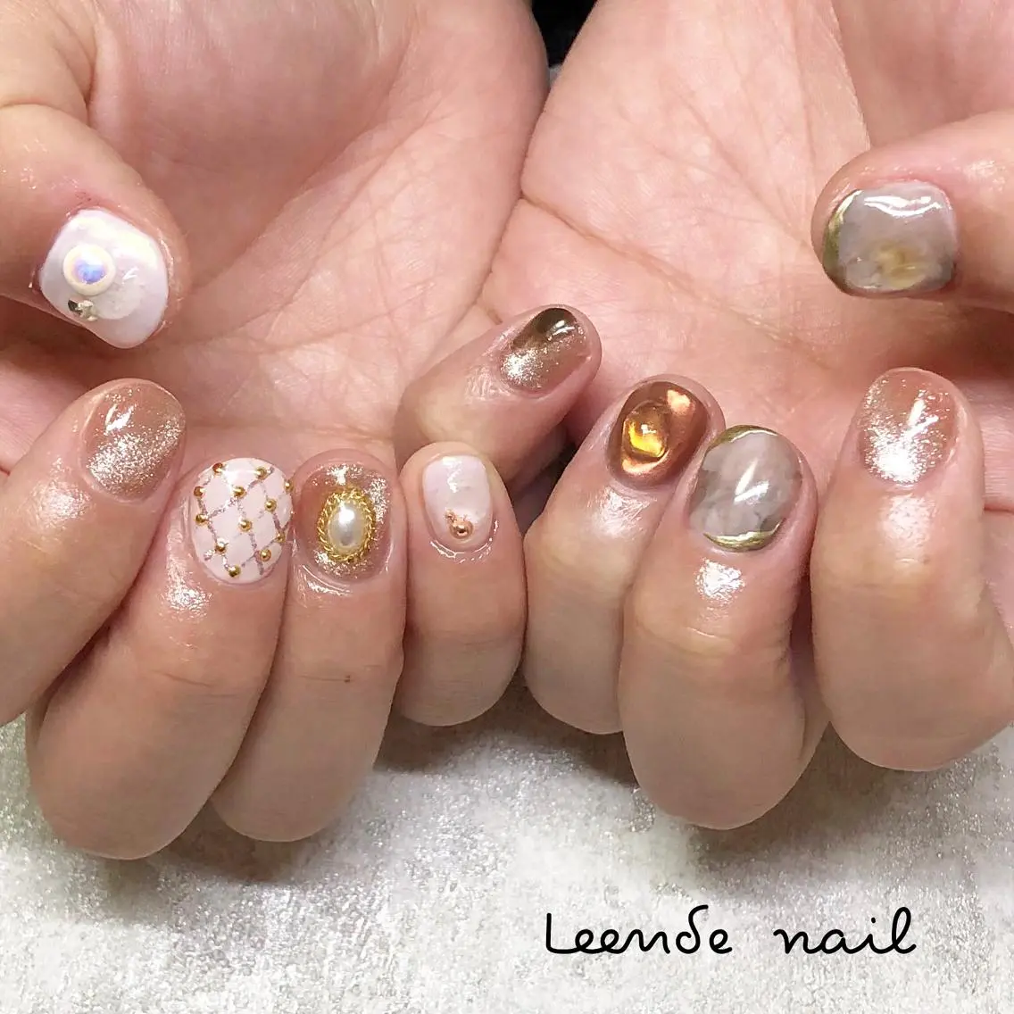 ネイル ハンドネイル Leendenail 【リエンダネイル】のネイルデザイン