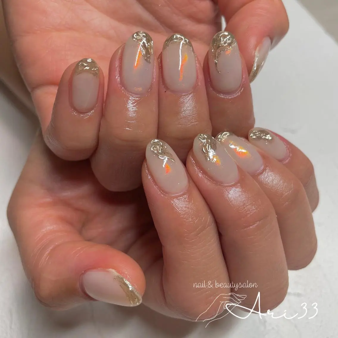 ネイル ハンドネイル プライベートサロン Ari33nailのネイルデザイン
