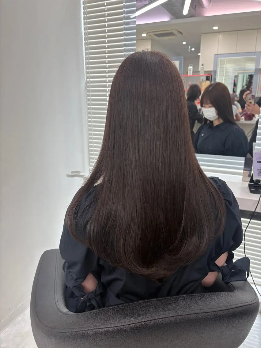 ロング カラー ヘアカラー 🍀ブラウンベージュ sakura🍀のヘアスタイル