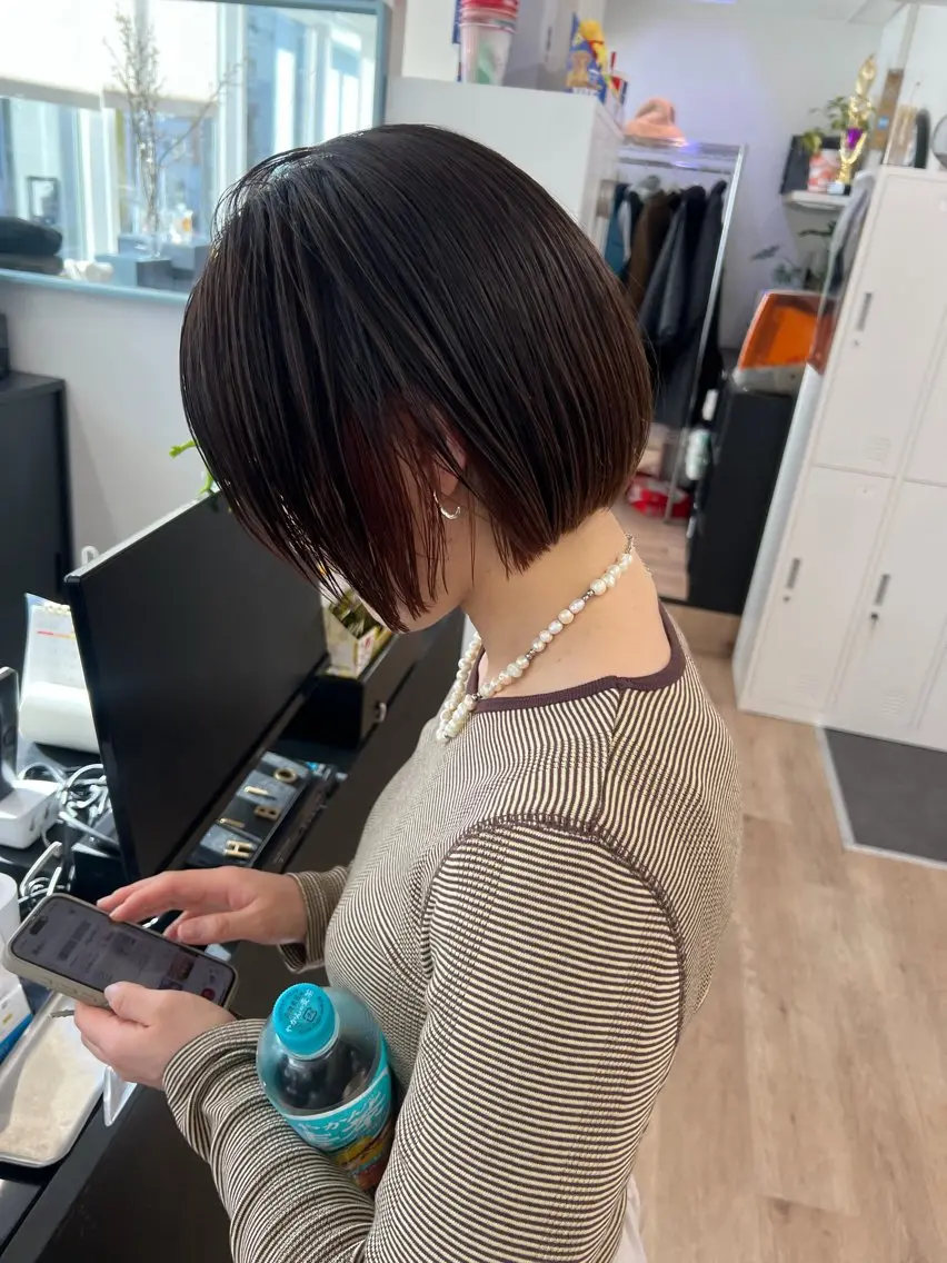 ショート ショートカット募集/ モカのヘアスタイル