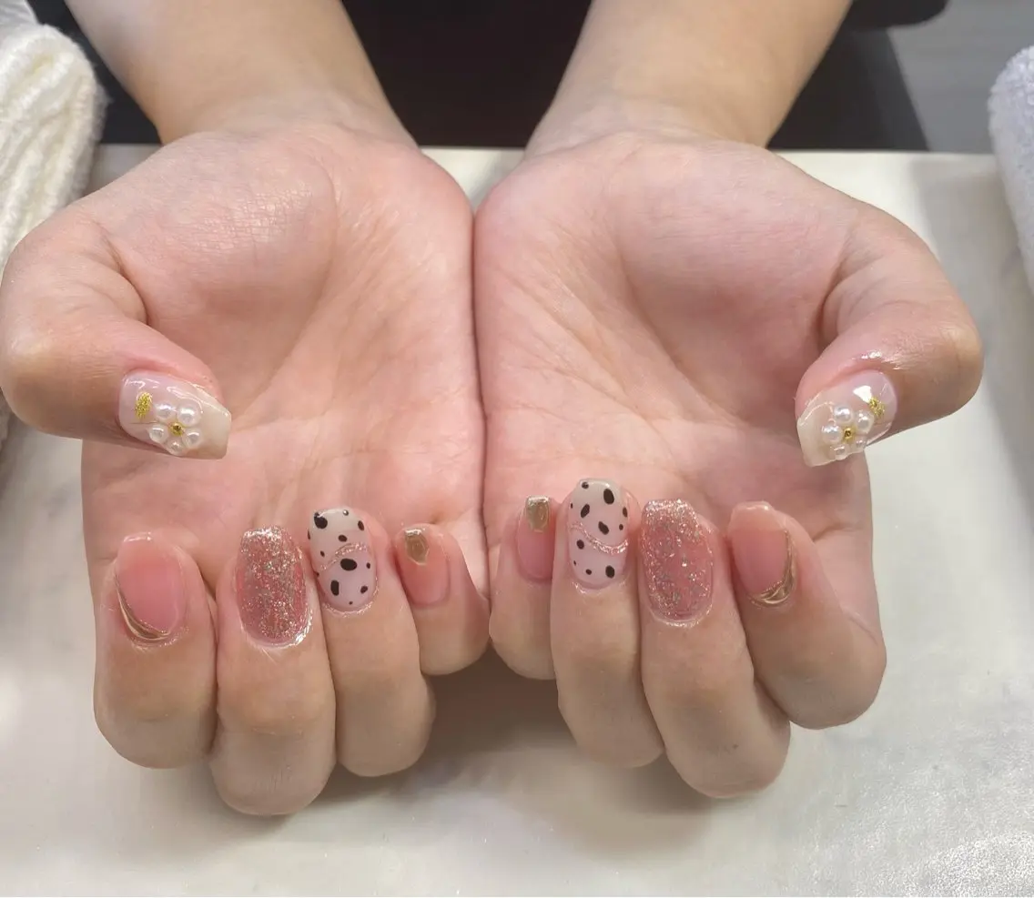 ネイル Three いわなべのネイルデザイン