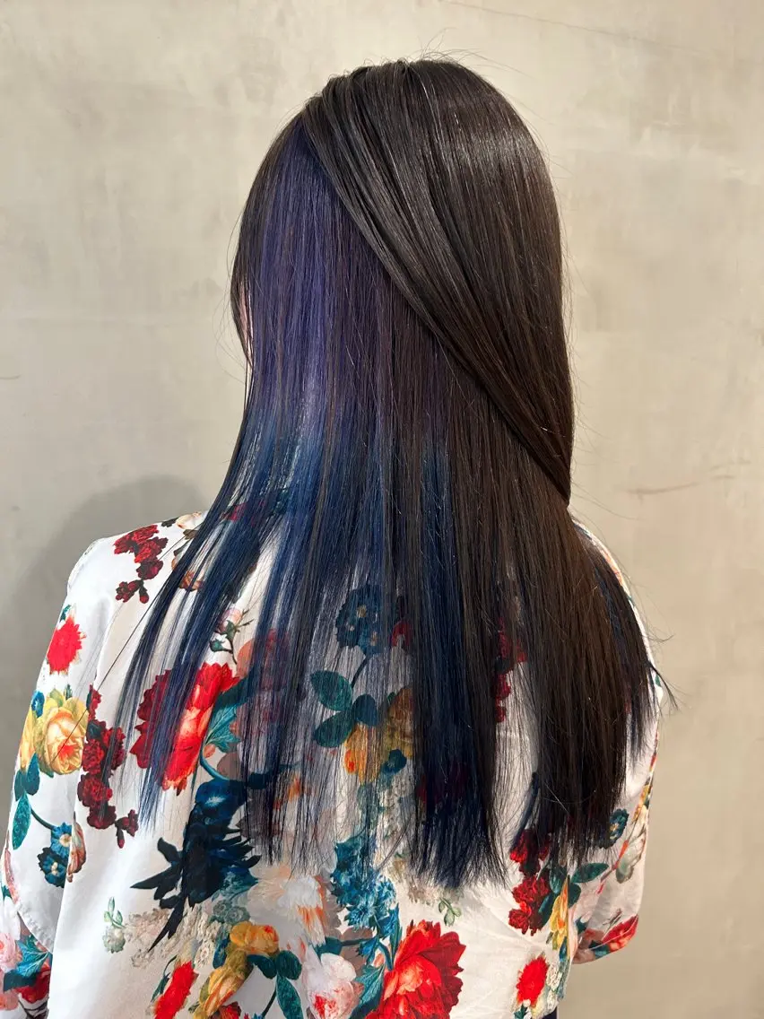 ロング カラー デザイン/アレンジ ❤︎イシイレイのヘアスタイル