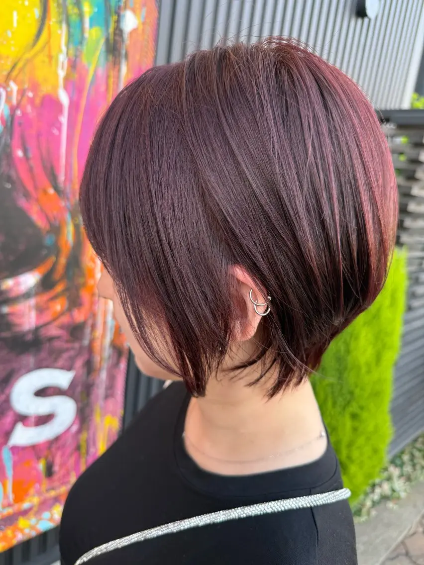 ショート ボブ Okazaki Tatsuyaのヘアスタイル