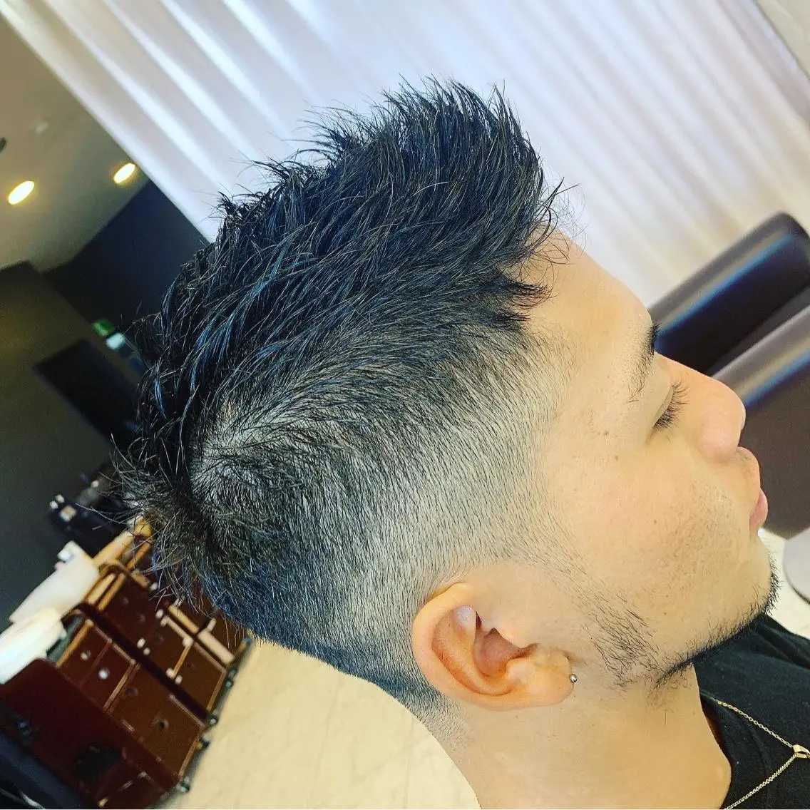 ショート メンズ カット ヘッドスパ 安部 志弥のヘアスタイル
