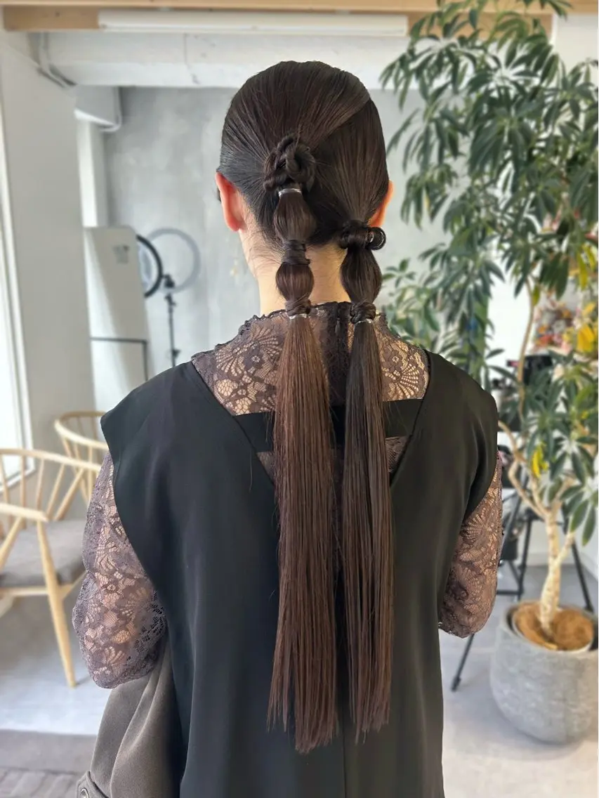 ヘアアレンジ ayu omochaのヘアスタイル