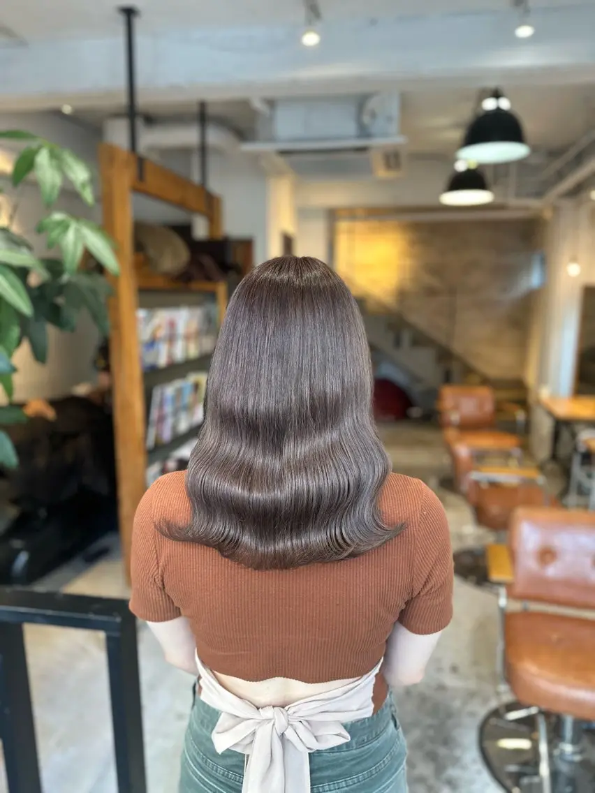 ミディアム ヘアカラー 秋葉原　柏木絢汰 ✨当日予約okのヘアスタイル