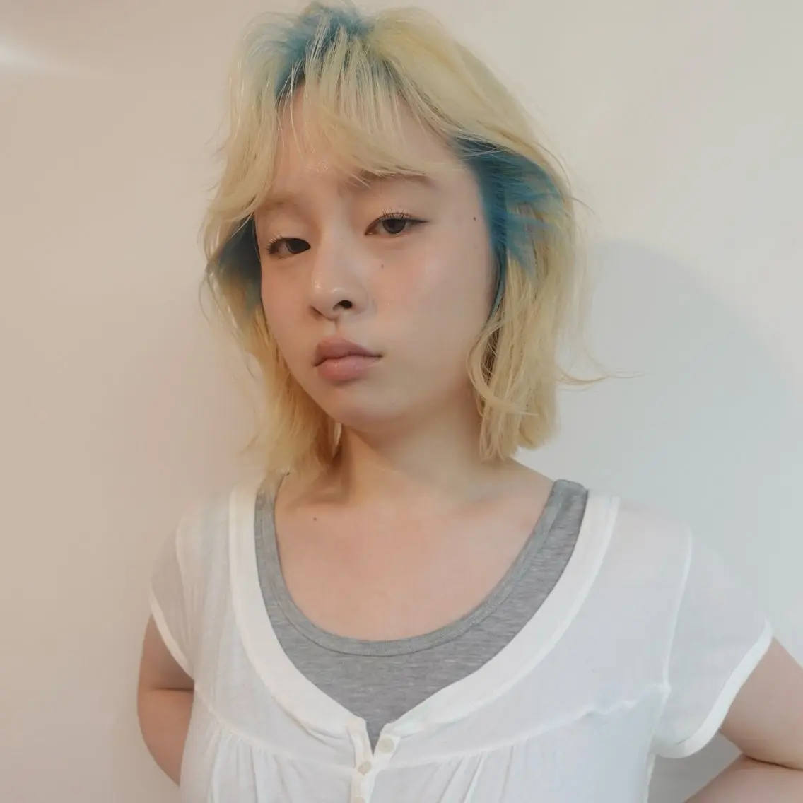 ショート カット ヘアカラー トリートメント ヘッドスパ ヘアセット ブリーチ×似合わせハ イトーン🍎ののかのヘアスタイル