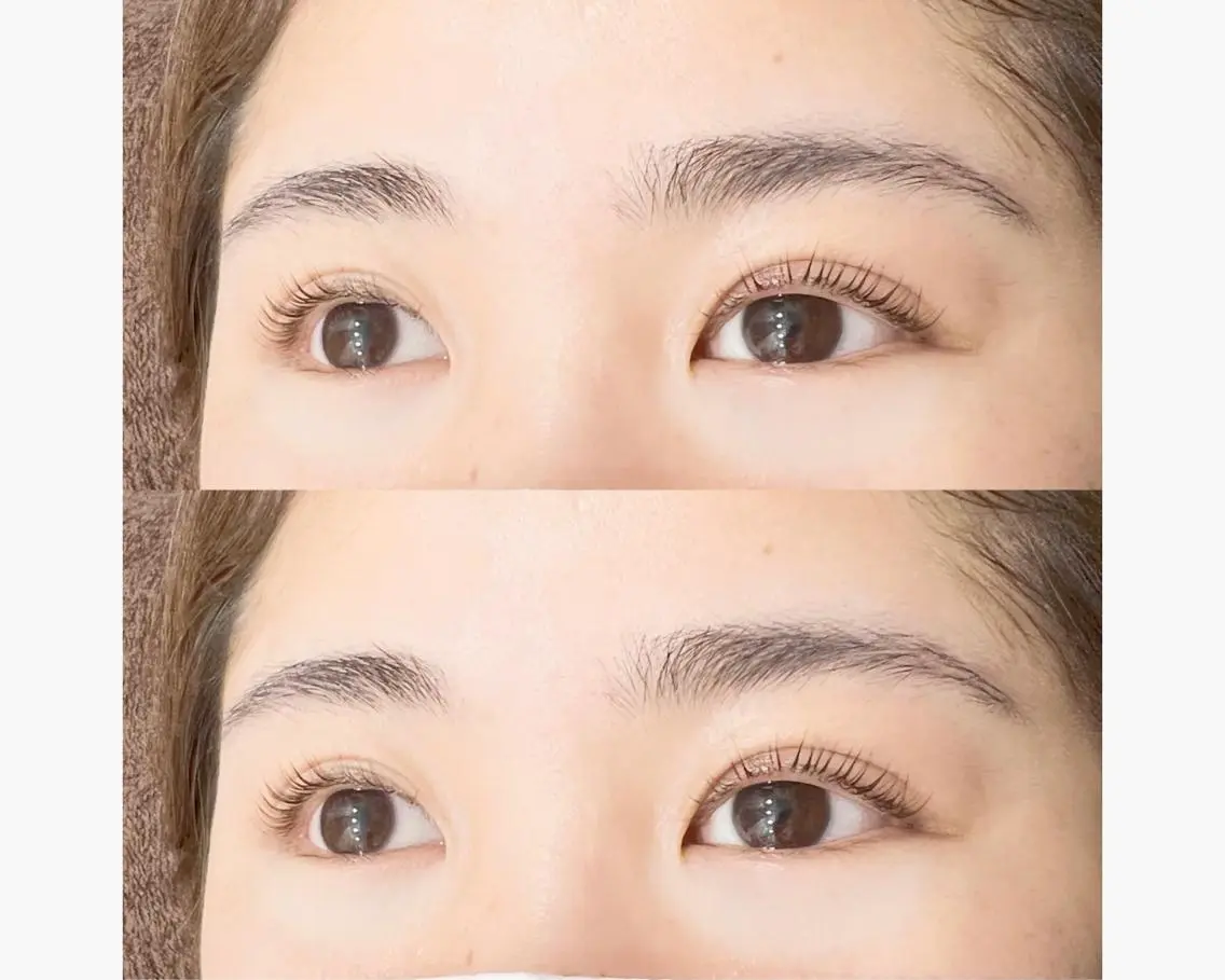 マツエク・マツパ アイブロウ 眉カラー バインドロック カラーマツエク フラットラッシュ パリジェンヌラッシュリフト Cherie Kawaguchiのマツエク・マツパデザイン