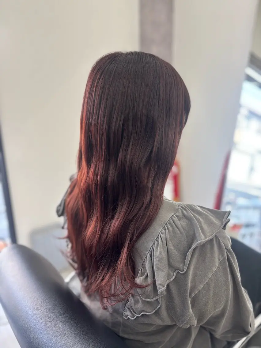カラー カット ヘアカラー トリートメント MEMENTO YUZUのヘアスタイル