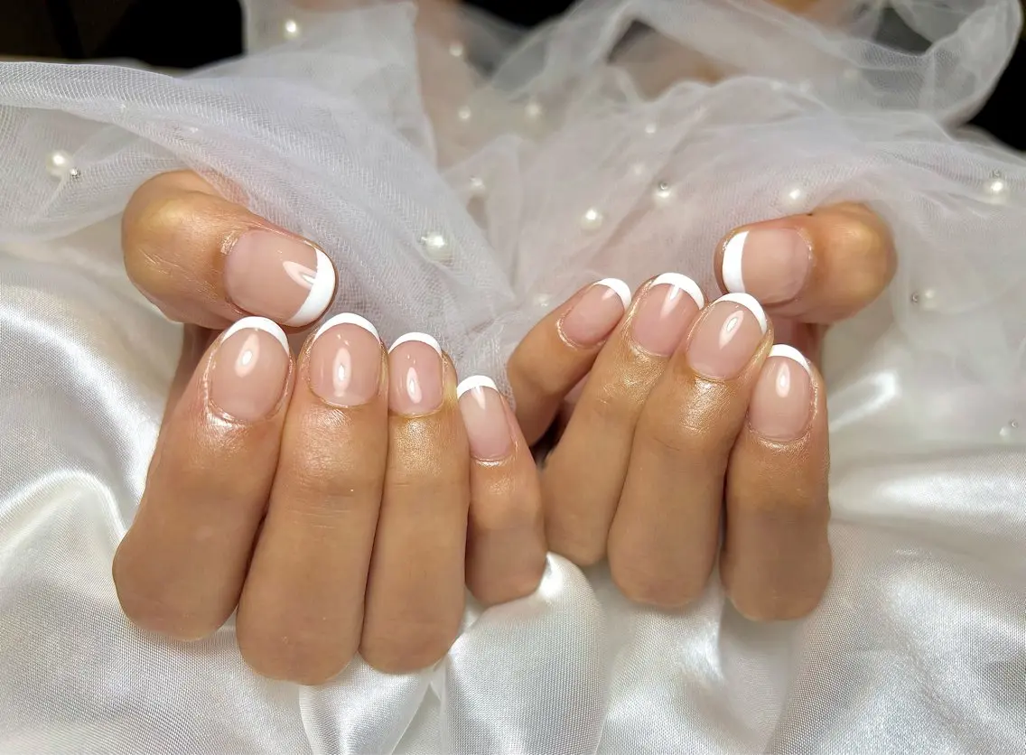 フレンチネイルの写真