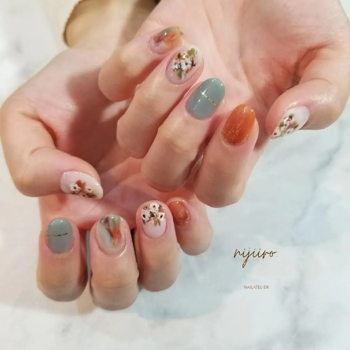 ネイル ハンドネイル nijiiro🌈 サトウのネイルデザイン