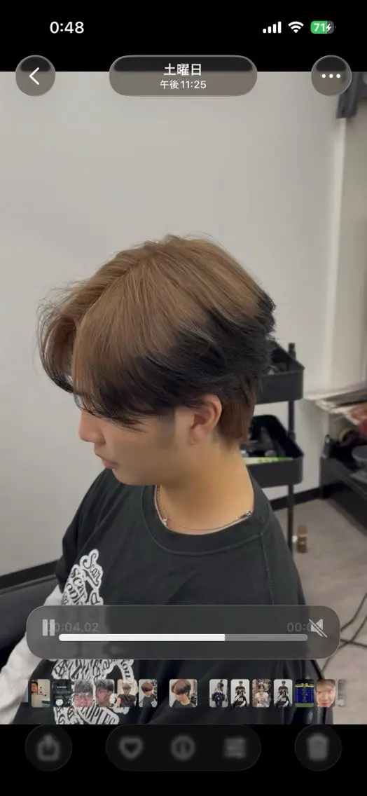 カラー 髙橋 欽春のヘアスタイル