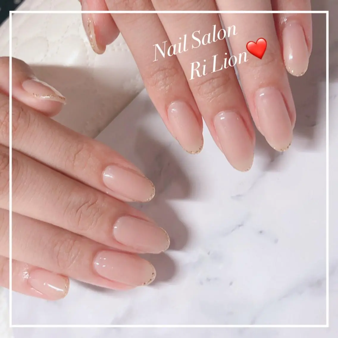 ネイル ラメ(グリッター) RiLion💗 Risa🦋💜のネイルデザイン