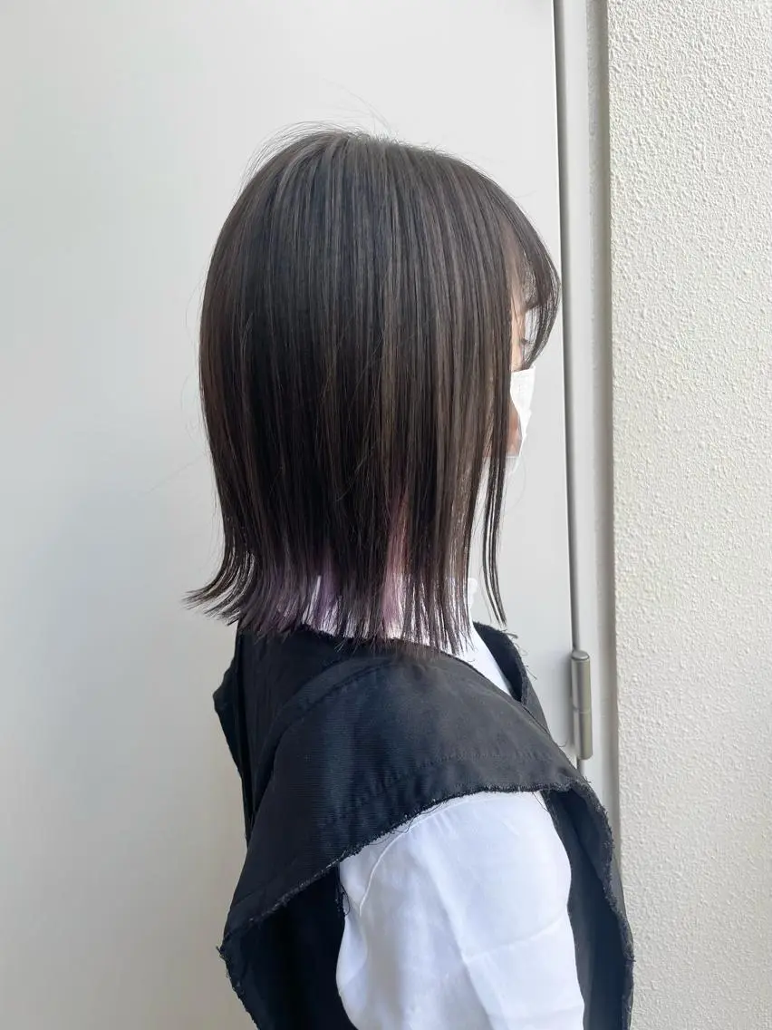 💘インナー＋全体カラー＋Aujua2stepトリートメント付き💘の写真