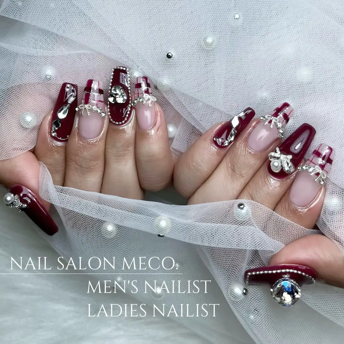 ネイル アートネイル ハンドネイル nailsalon mecoのネイルデザイン