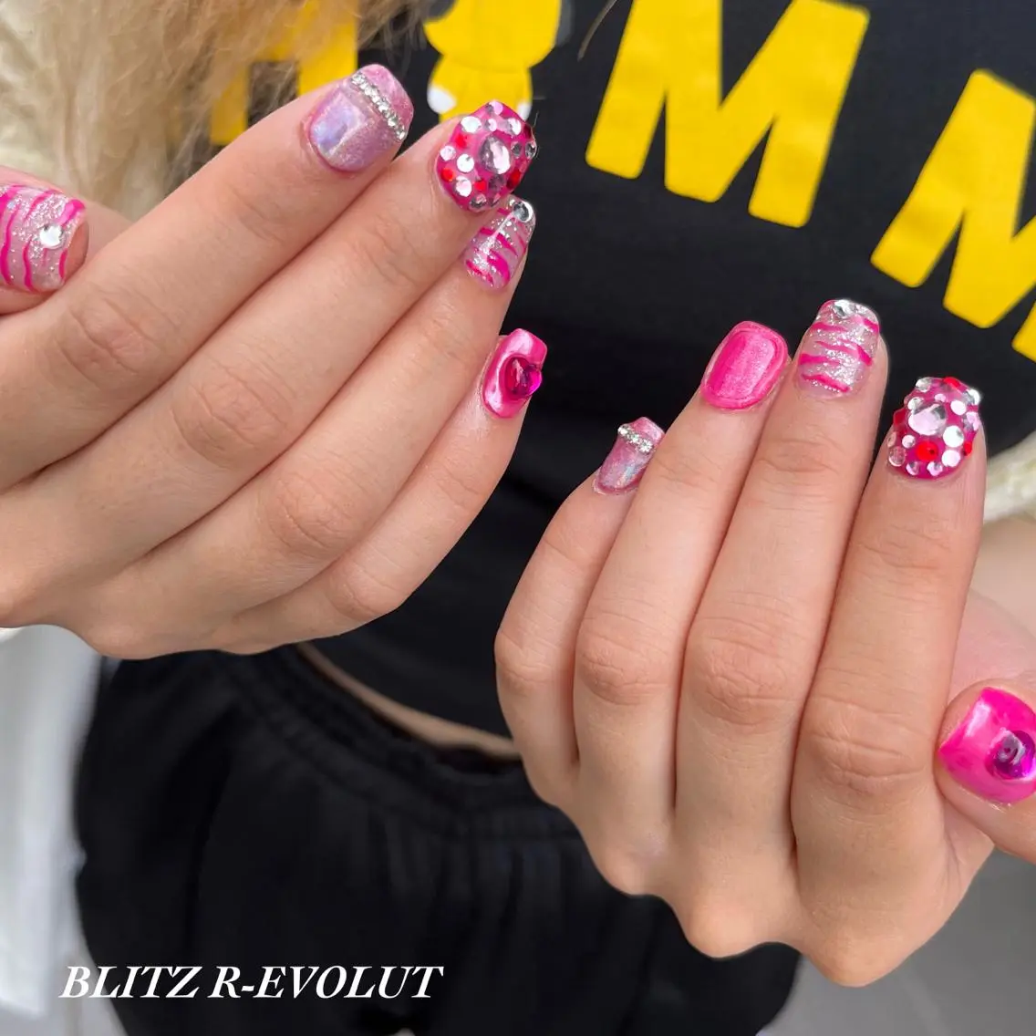 ネイル ハンドネイル ☁️BLITZ 🎀笠原雪音🎀のネイルデザイン