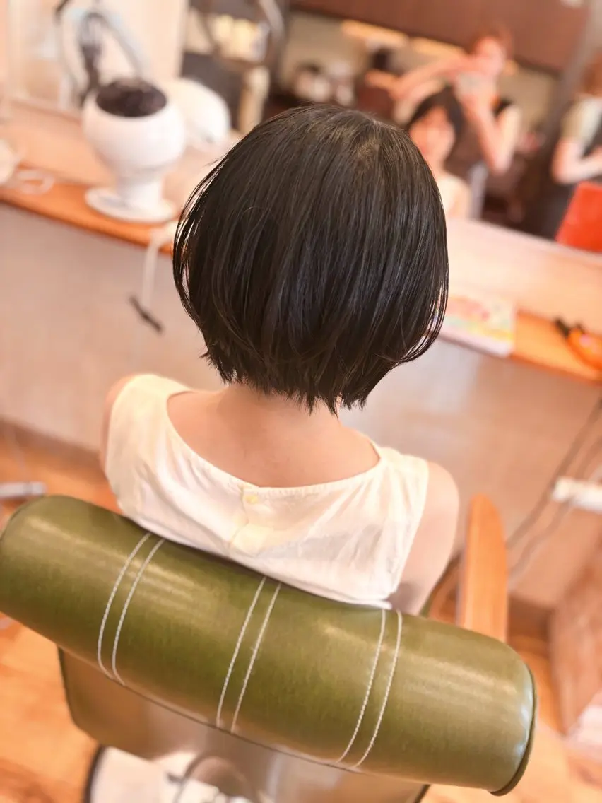 ショート 加藤 彩のヘアスタイル