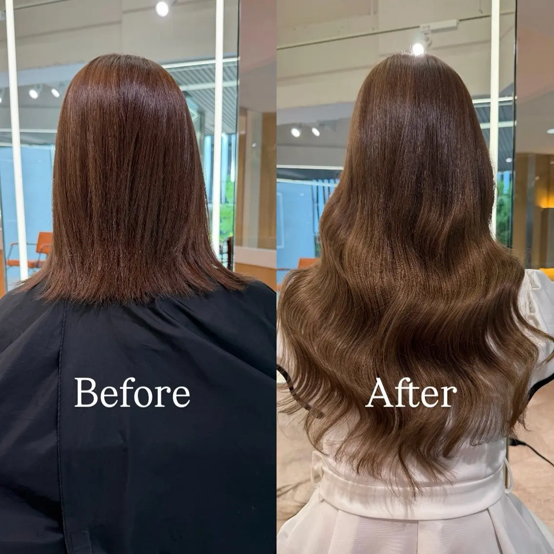 ロング カラー シールエクステ ハイトーンカラー エクステ ヘアカラー エクステ シールエクステ特化 ハイトーン、NANAのヘアスタイル
