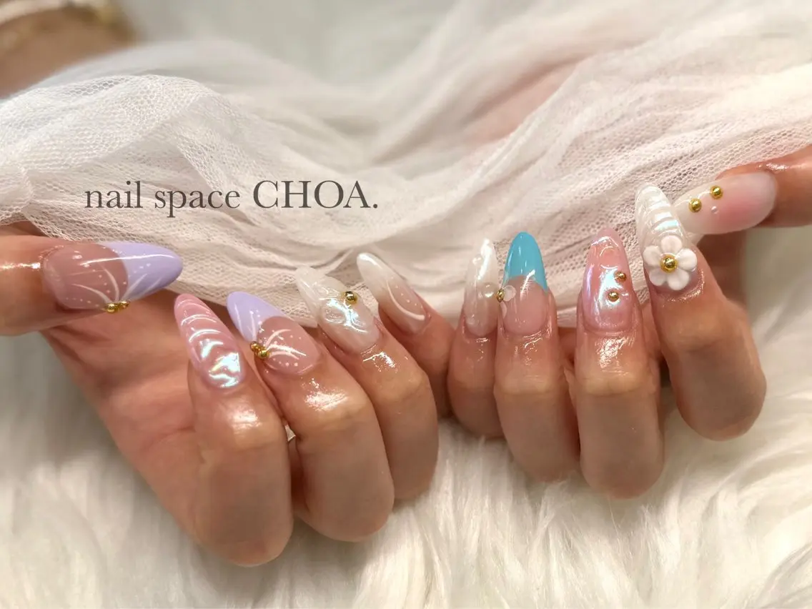 ネイル nail space choa.のネイルデザイン