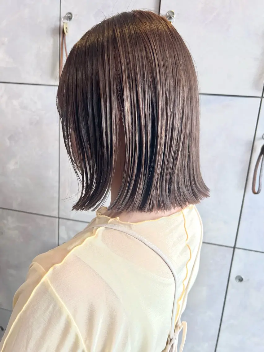 ミディアム カラー ヘアアレンジ カット ヘアカラー トリートメント ヘアセット 🌈インナーカラー ‘ショウマ’🌈のヘアスタイル
