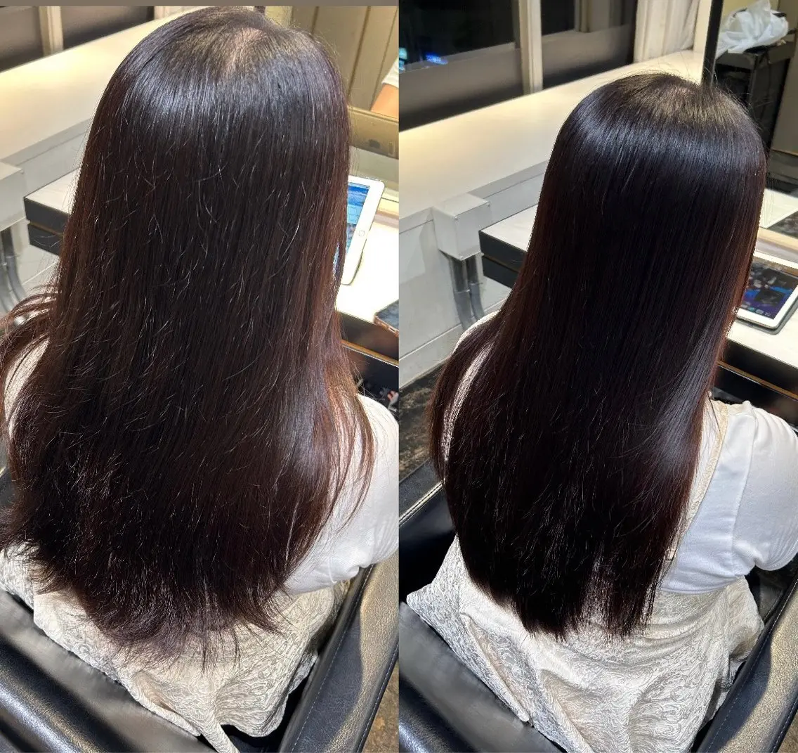 ロング 縮毛矯正 🚹🚺髪質改善✨️ 武井大暉🚹🚺のヘアスタイル