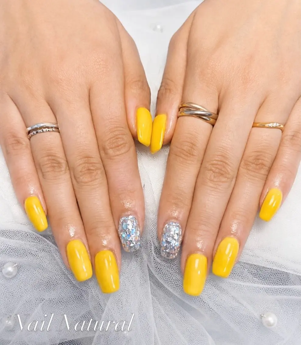 ネイル 持ち込み 夏ネイル ハンドネイル Nail salon Natulalのネイルデザイン