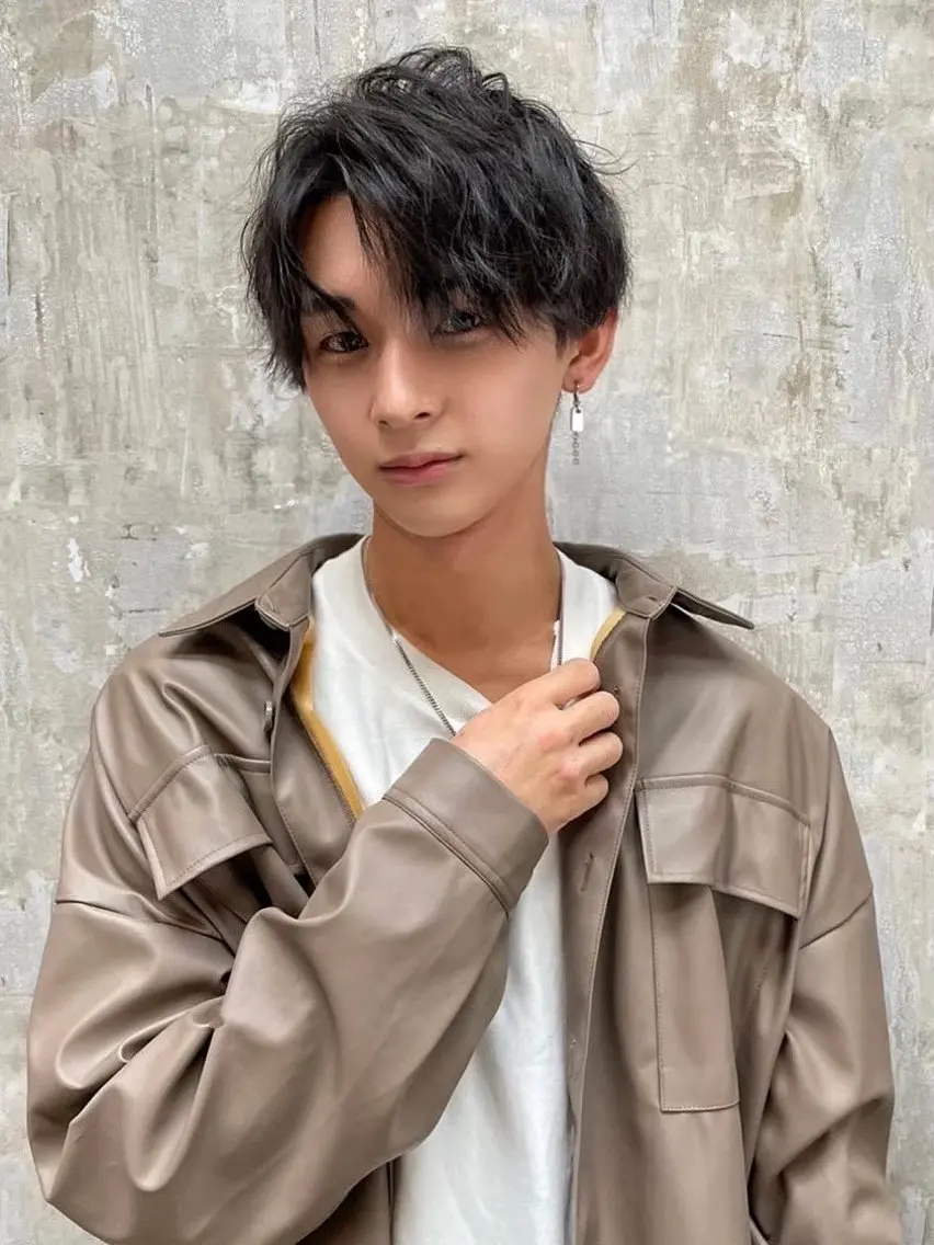 メンズ 🚨メンズ曲がる 縮毛矯正りおん🚨のヘアスタイル