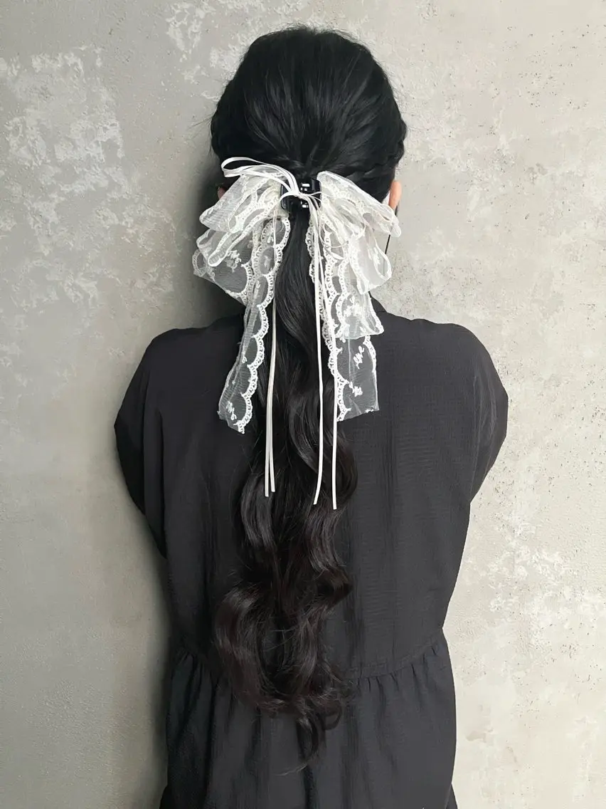 ヘアアレンジ ポニーテール ヘアセット kotona 🤍miuraのヘアスタイル