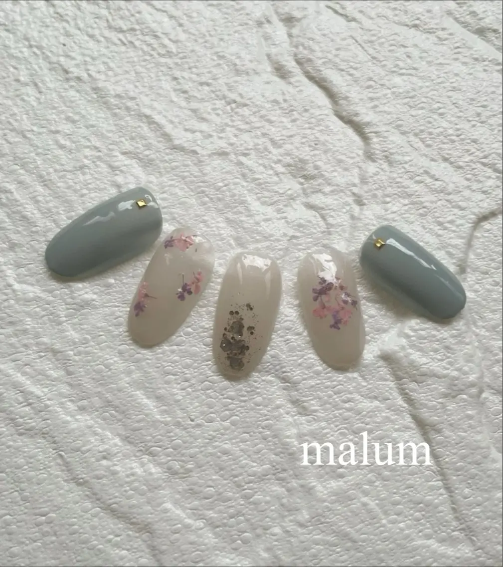 ネイル ハンドネイル malum nailのネイルデザイン