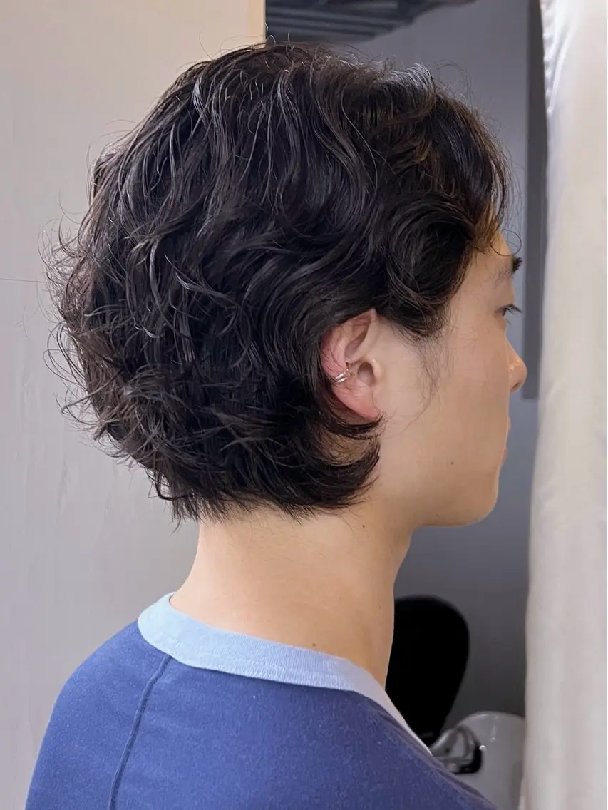 メンズ レイヤーカット sauのヘアスタイル