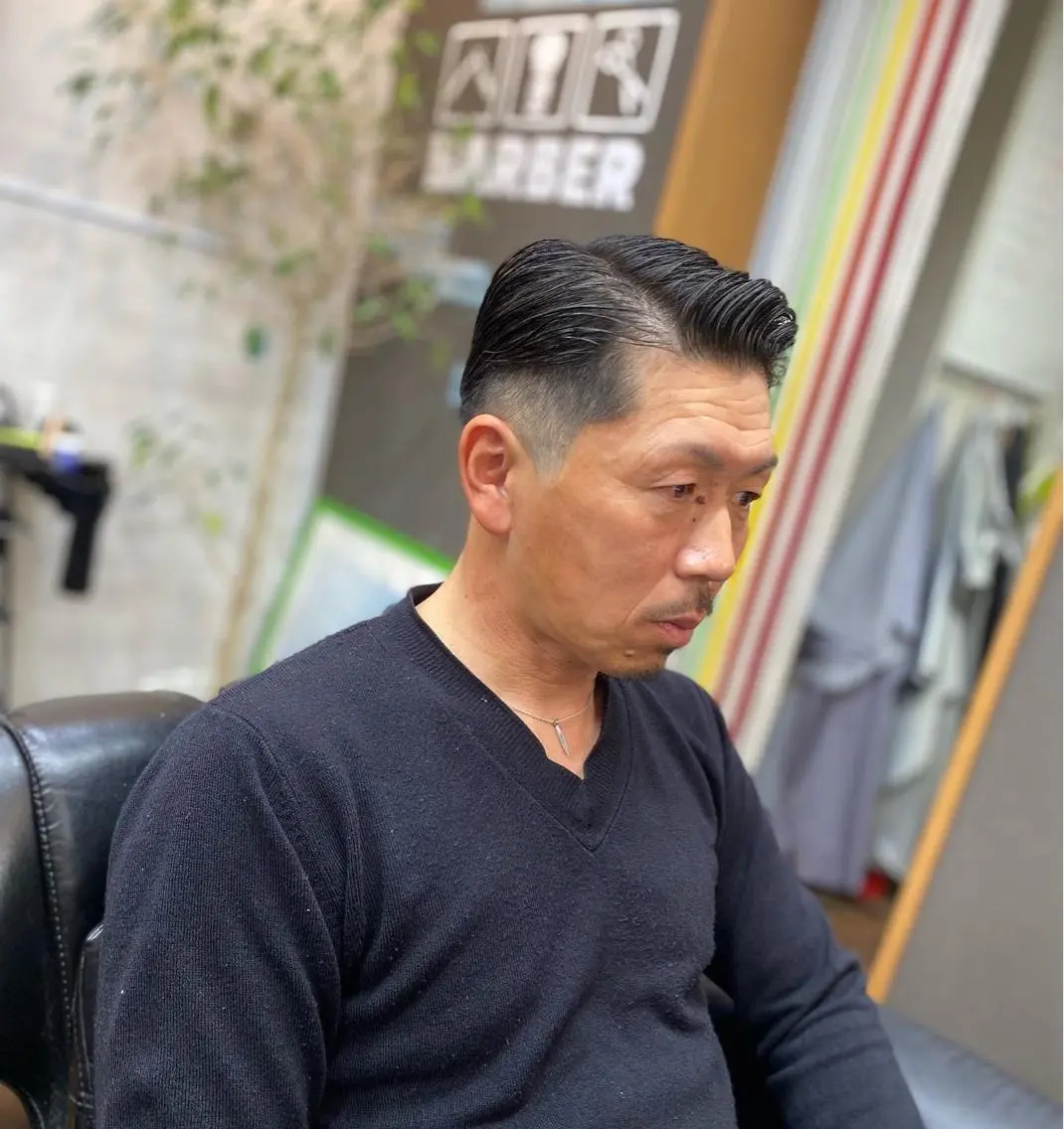 ショート メンズ ツーブロック カット メンズカット 川㟢弘貴のヘアスタイル