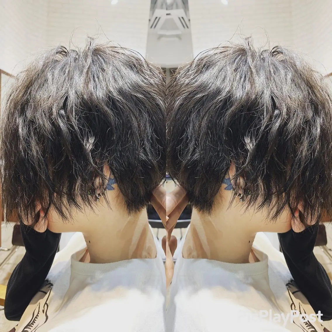 ショート パーマ ショートヘア ツイストパーマ カット パーマ Blossom大塚 ディレクター永野のヘアスタイル