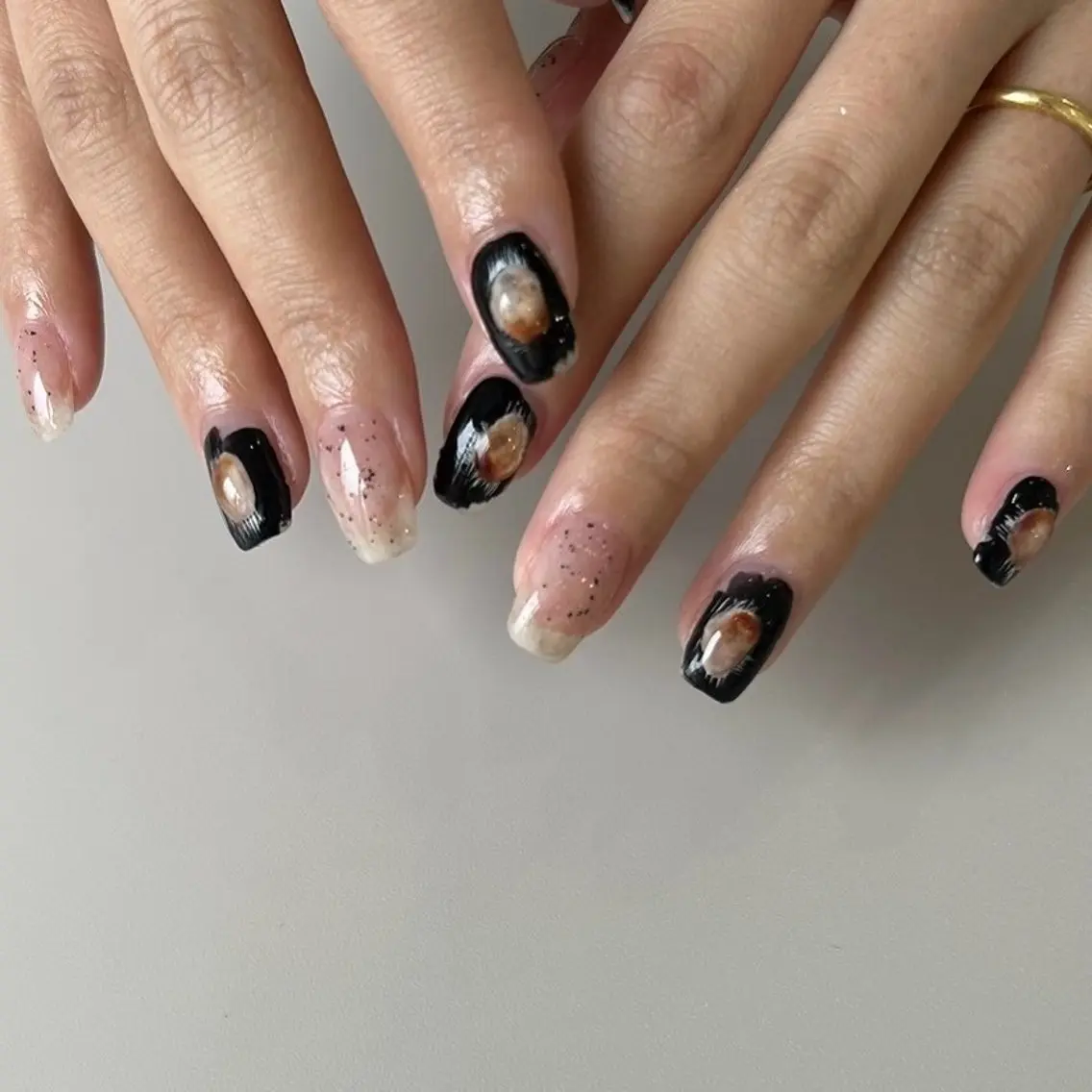 ネイル ハンドネイル nail◯ petitnanoのネイルデザイン
