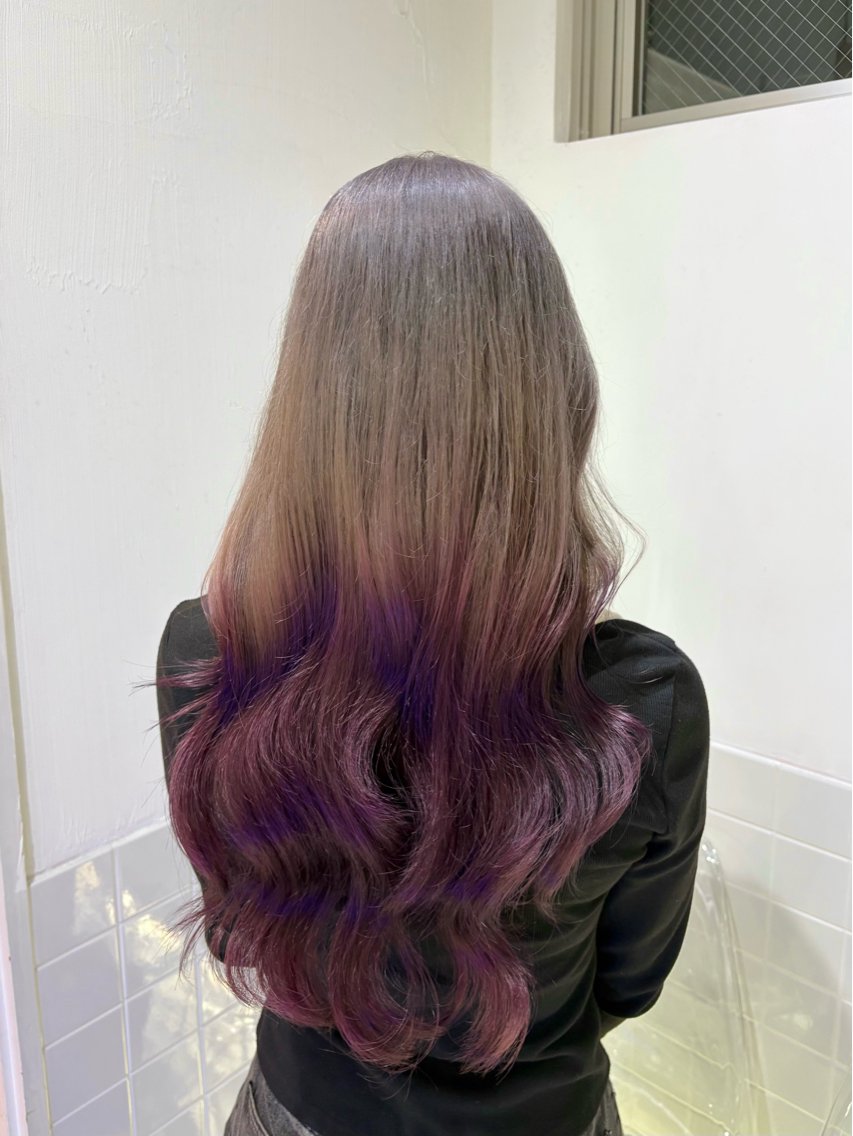 カラー momoka💟/ ニュアンスカラーのヘアスタイル