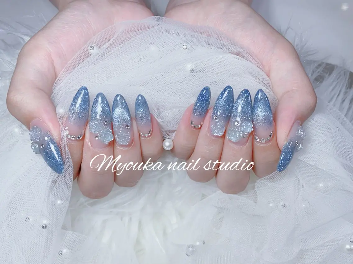 ネイル チークネイル 長さ出し フットネイル ジェルネイル グラデーション CI CI nailのネイルデザイン