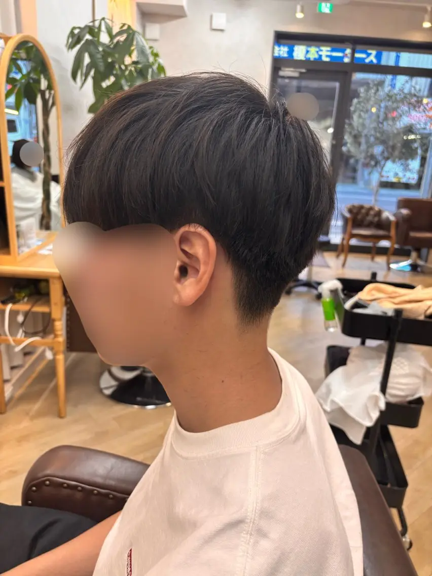 メンズ マッシュ 高橋 唯のヘアスタイル