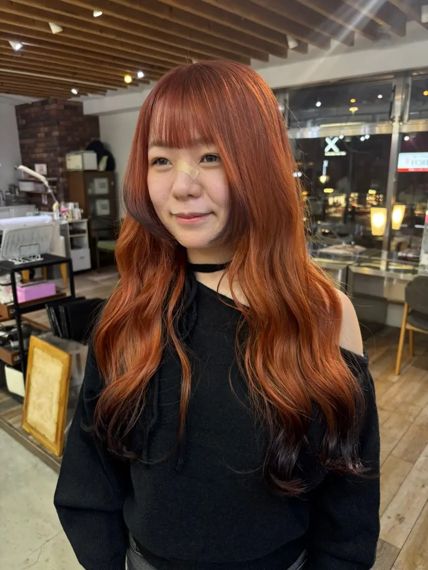 ロング ヘアカラー トリートメント 🦕K-two/ シノハラナルミ🦕のヘアスタイル