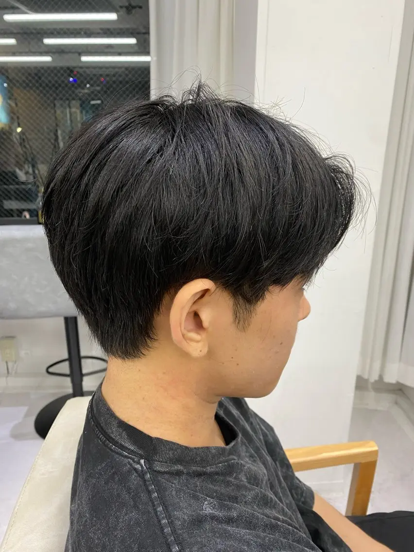 【🦫5月限定🦫】メンズカット/センターパート/メンズマッシュ/刈り上げマッシュの写真