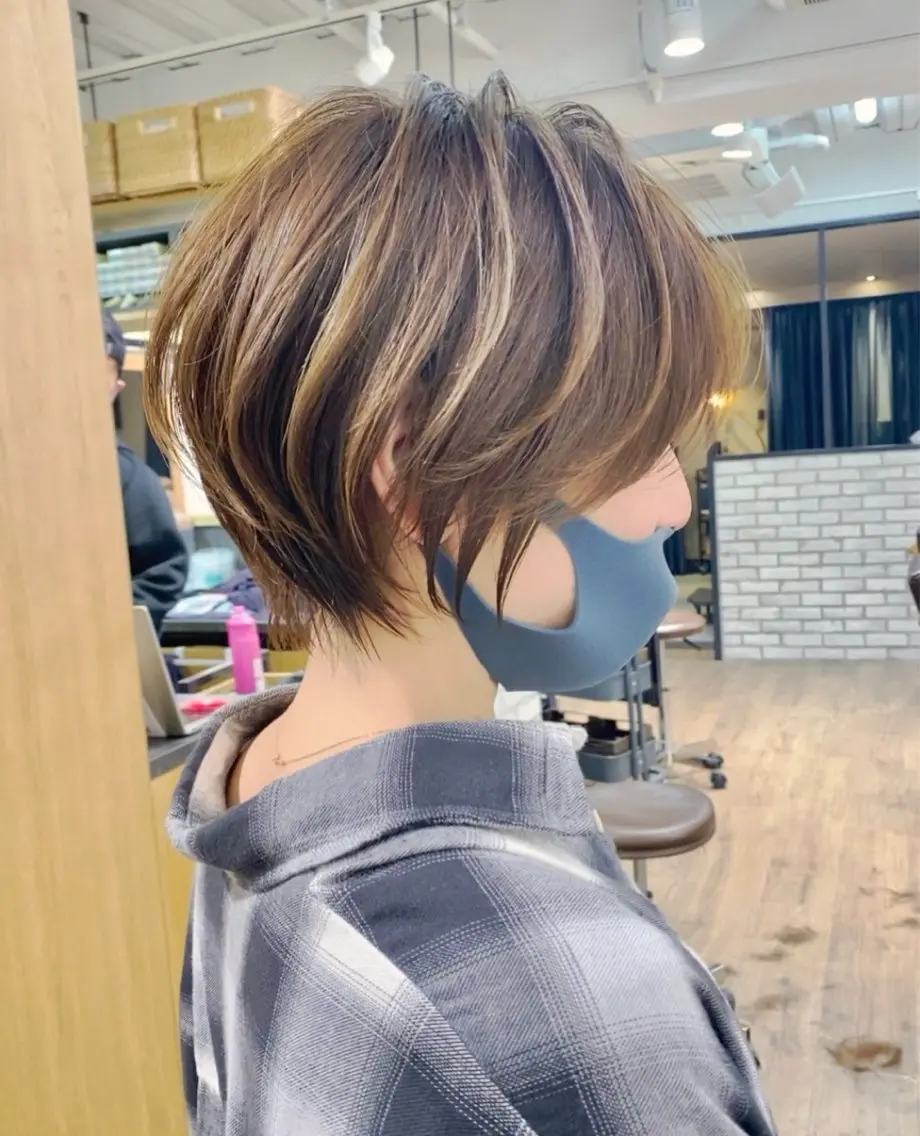 ショート 銀座/大人ショート /絶壁解消/若狭真央のヘアスタイル