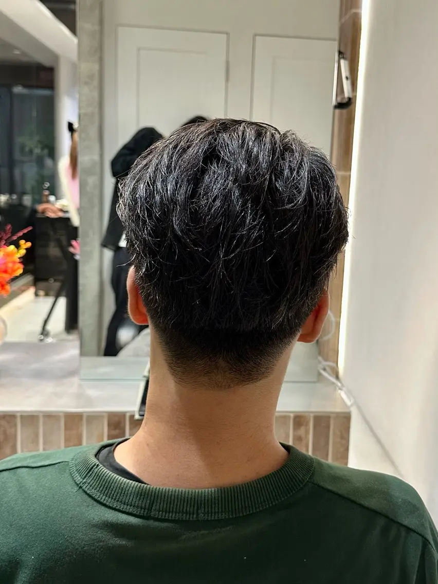 ショート メンズ カット トリートメント ヘアセット 横浜/メンズ特化/ Farbe/田中颯斗のヘアスタイル